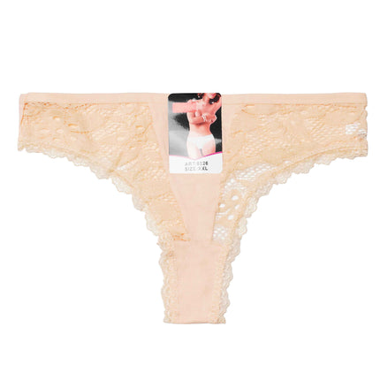 Chiloți tanga damă crem Catia