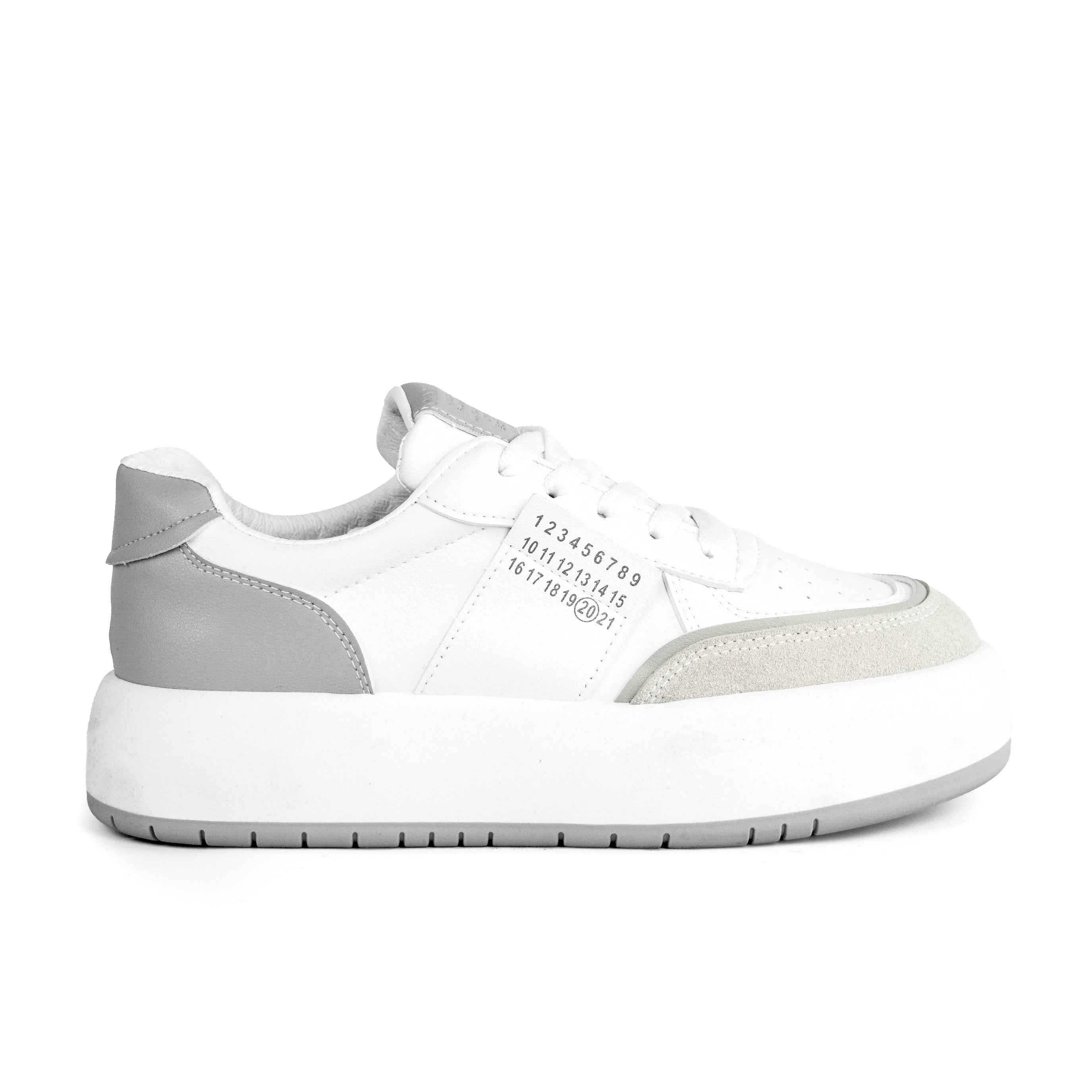 Pantofi sport damă alb Emelia
