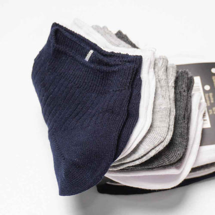 Set 5 perechi sosete scurte barbati multicolor Vladimir