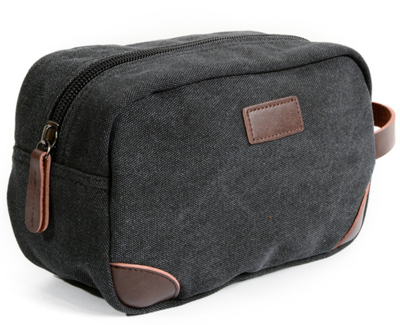 Geanta borseta barbati textil negru Earl