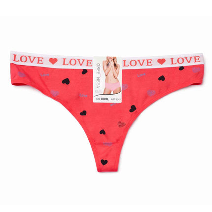 Chiloți tanga damă coral Doris