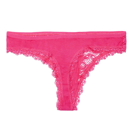 Chiloți tanga damă fucsia Catia