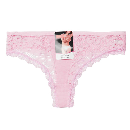 Chiloți tanga damă roz Catia