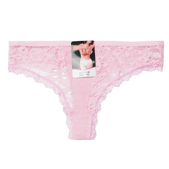 Chiloți tanga damă roz Catia