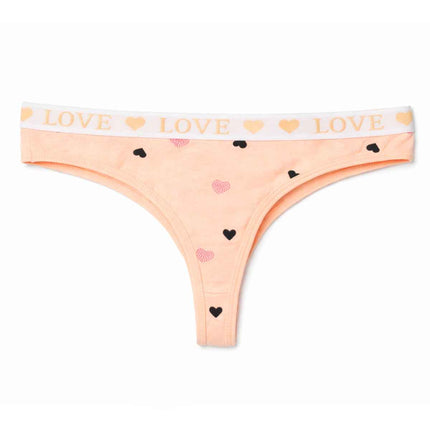 Chiloți tanga damă crem Doris