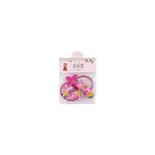 Set 2 clame si 2 elastice fete fucsia Kitty Melon