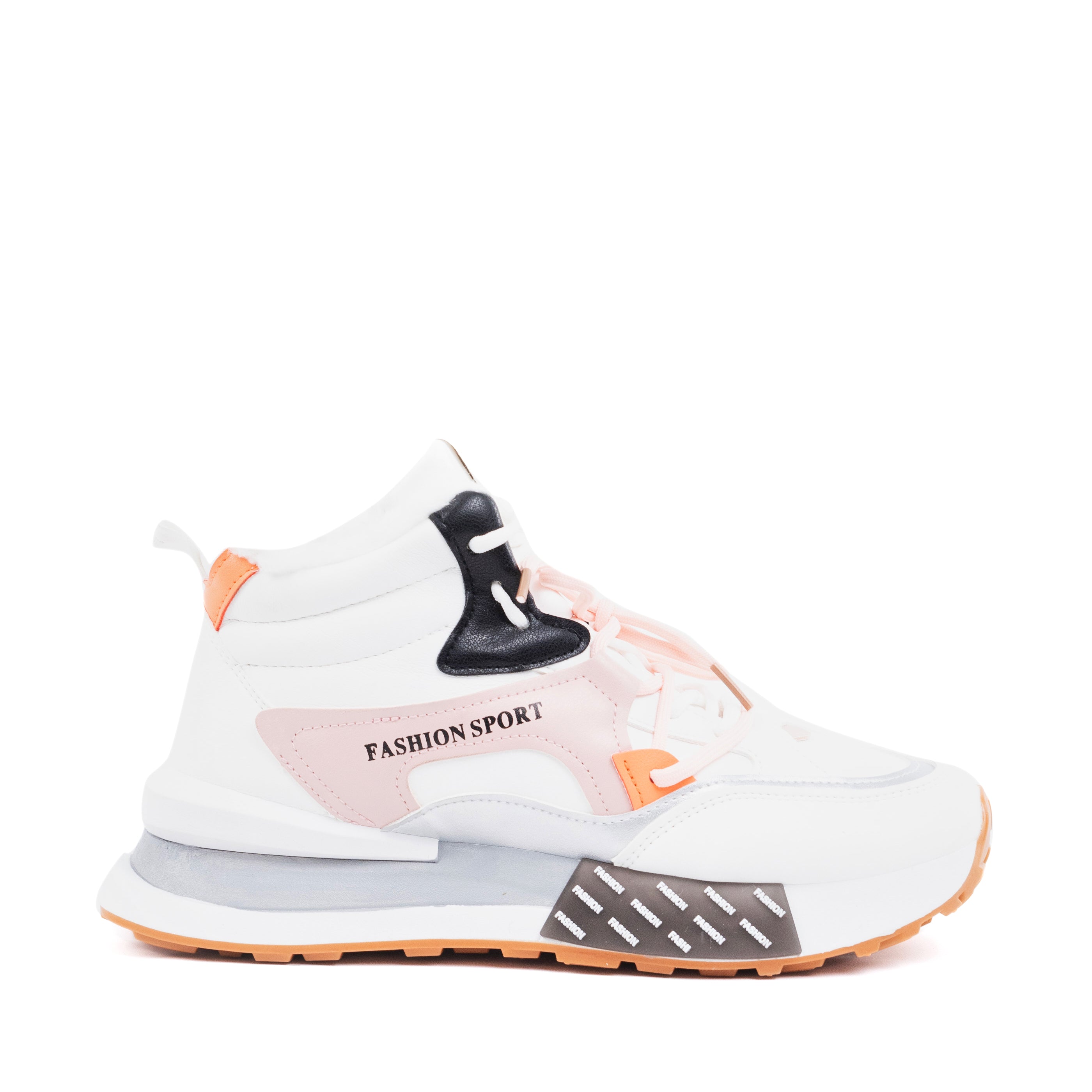 Pantofi sport dama alb imblaniti Arabela