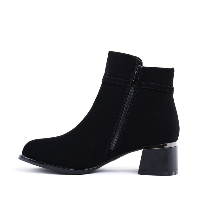 Botine dama negru Carmen