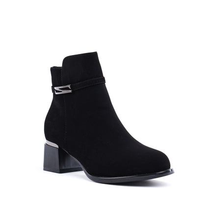 Botine dama negru Carmen