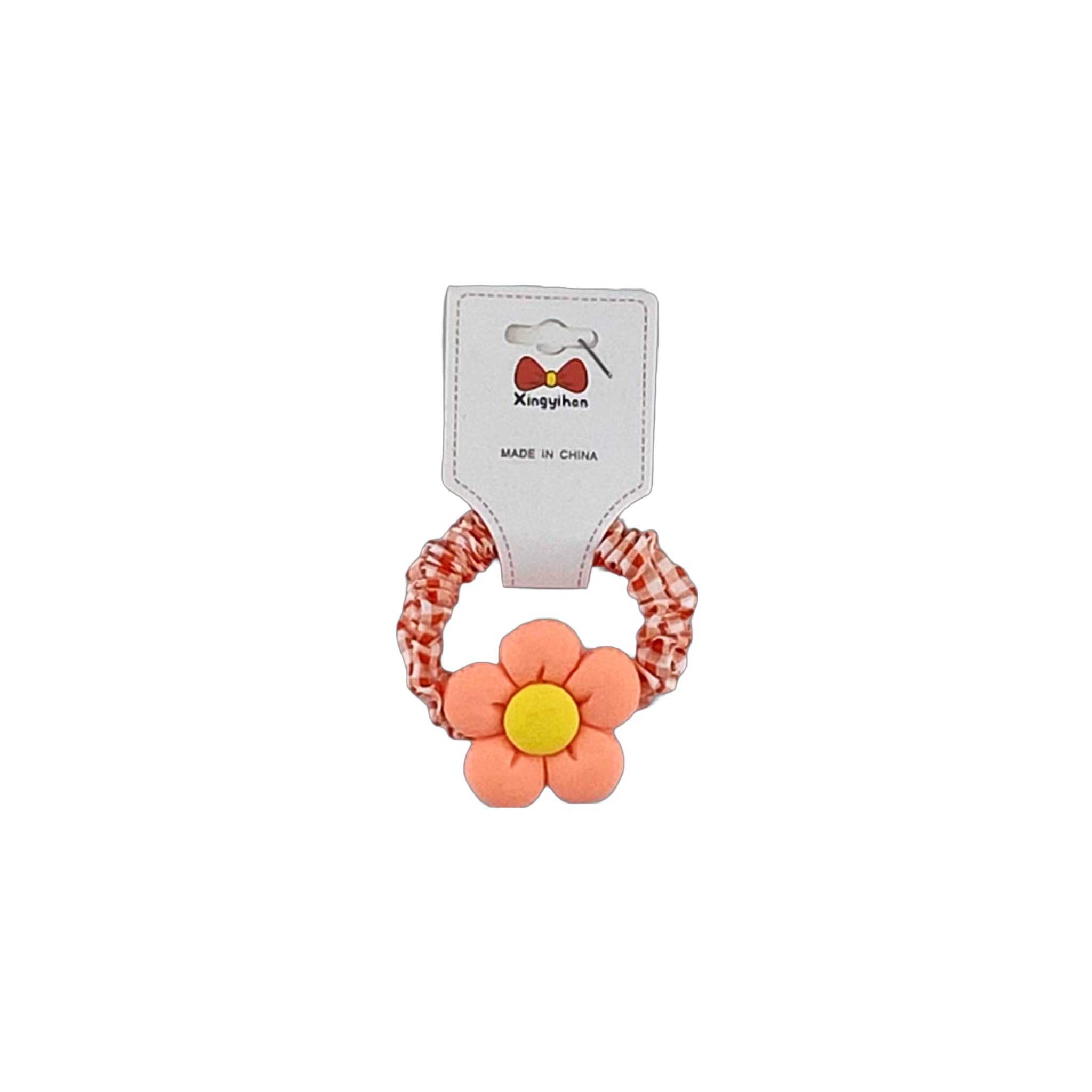 Elástico de fiesta portocaliu Daisy