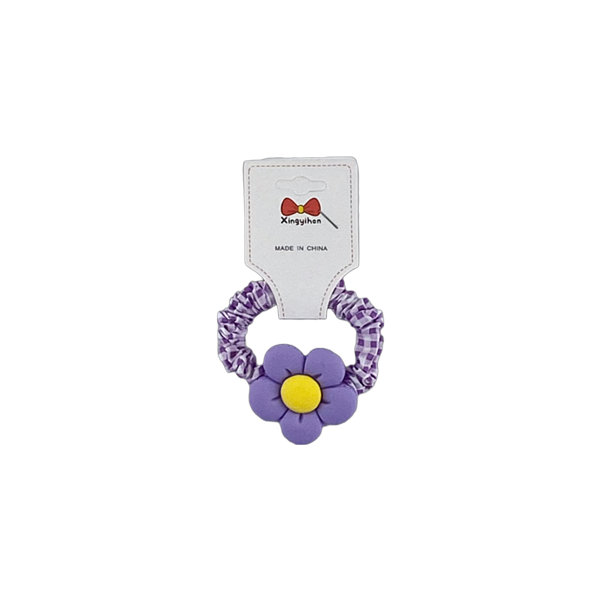 Elastic de par fete mov Daisy