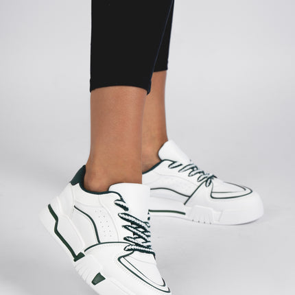 Pantofi sport damă alb Irina