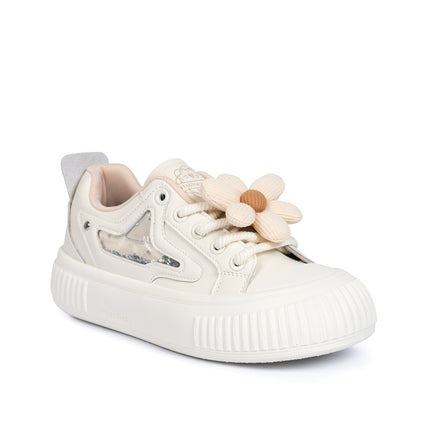 Pantofi sport damă crem Petalyn