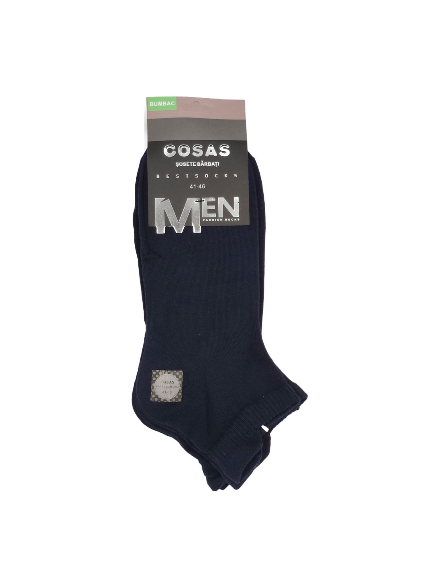 Set sosete medii barbati albastru inchis Axton 2 perechi