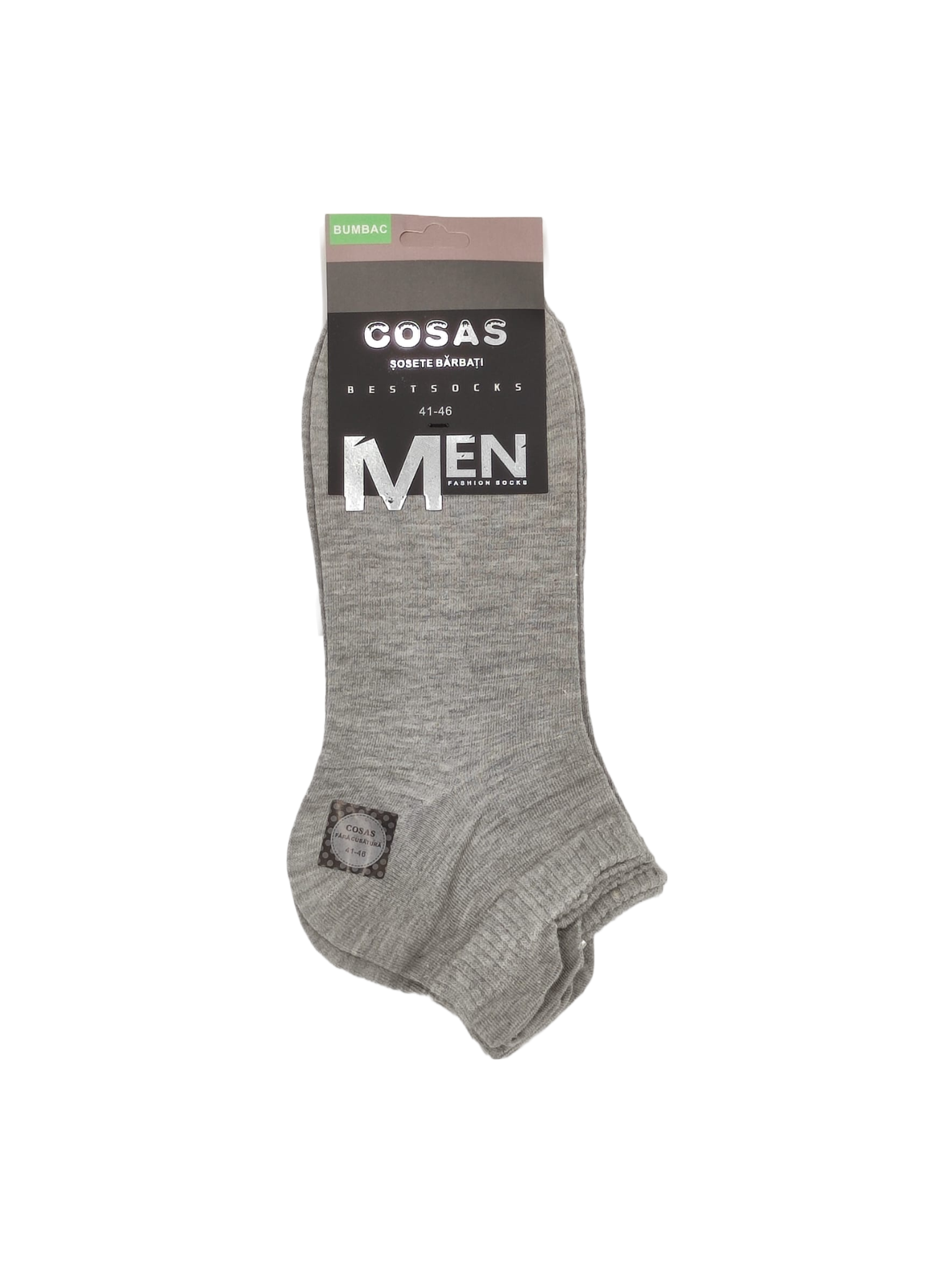 Set sosete medii barbati gri Axton 2 perechi