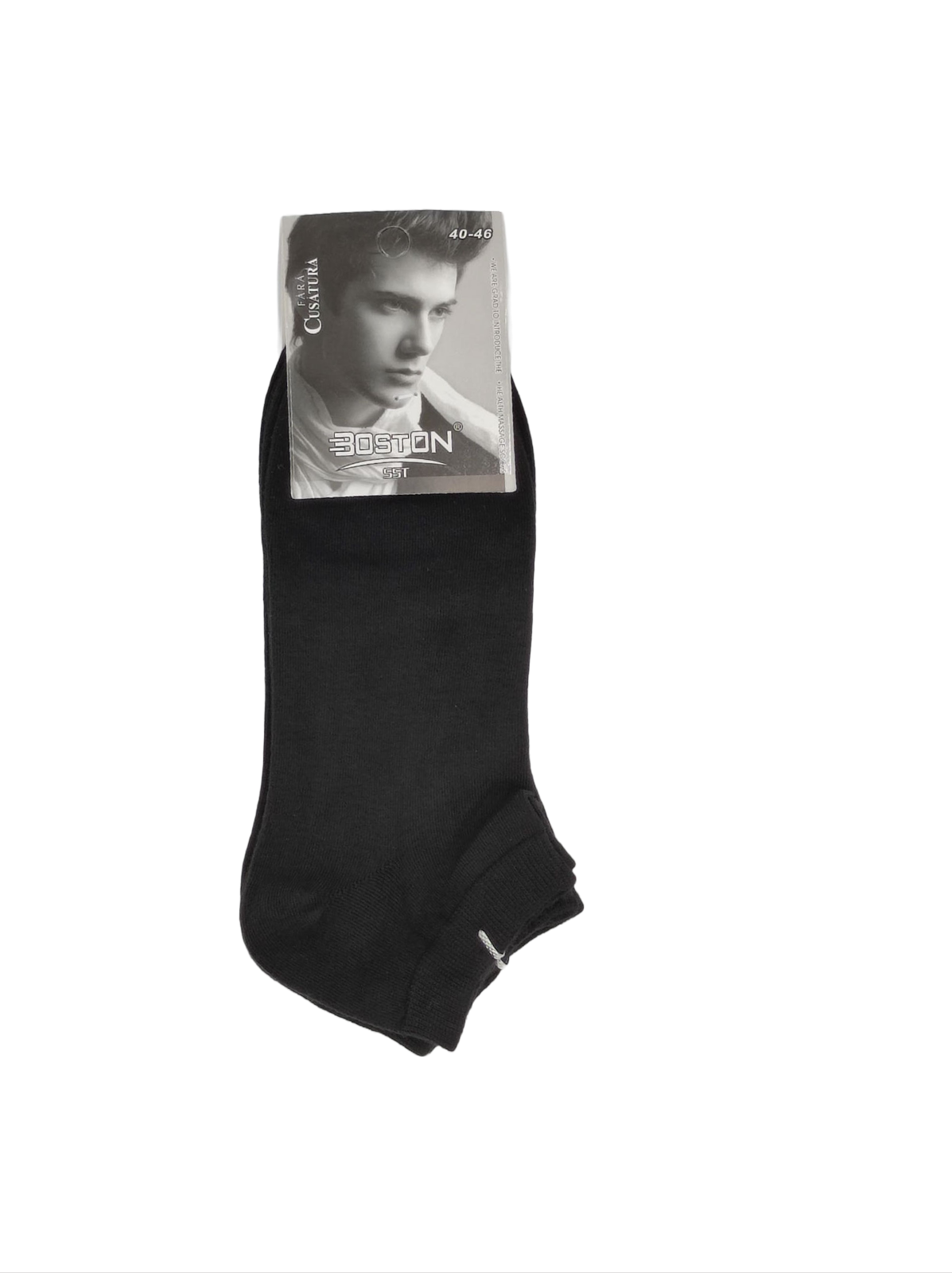 Set sosete scurte barbati negro Jaxx 2 perechi