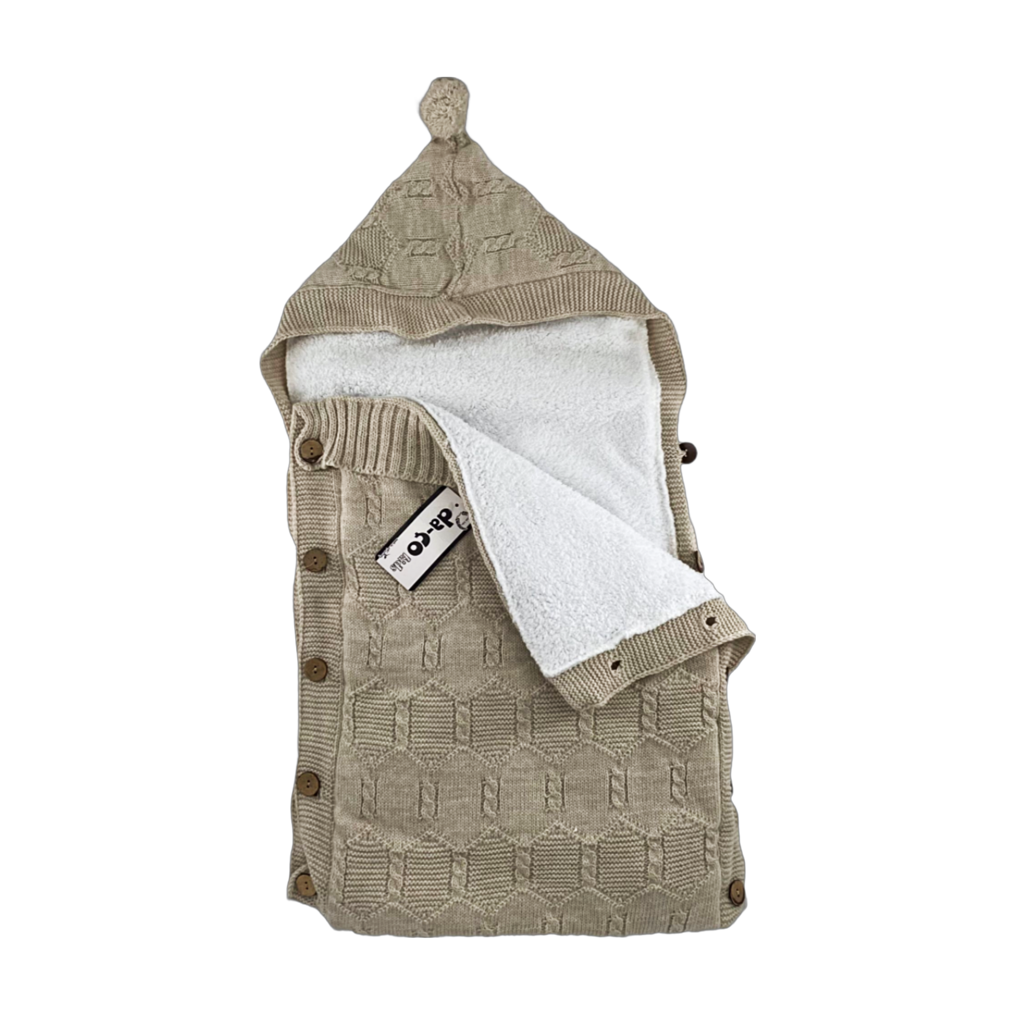 Sac de dormit bebe maro True