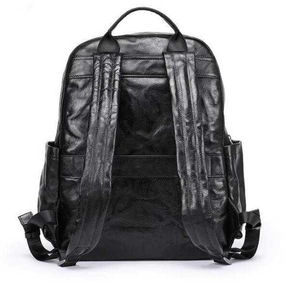 Rucsac dama piele naturala negru Vernon