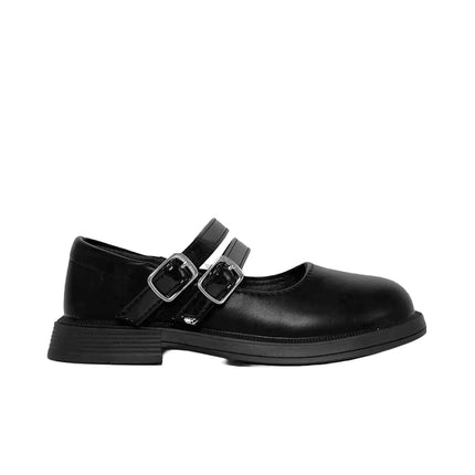 Pantofi elegantei fete negru miércoles