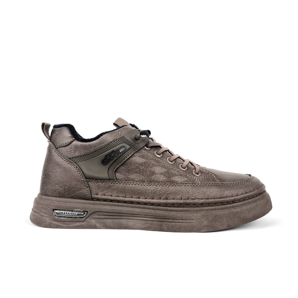 Pantofi sport bărbați verde îmblăiți Dante