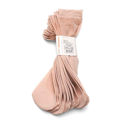 Sosete dama lycra nude ivory Paula