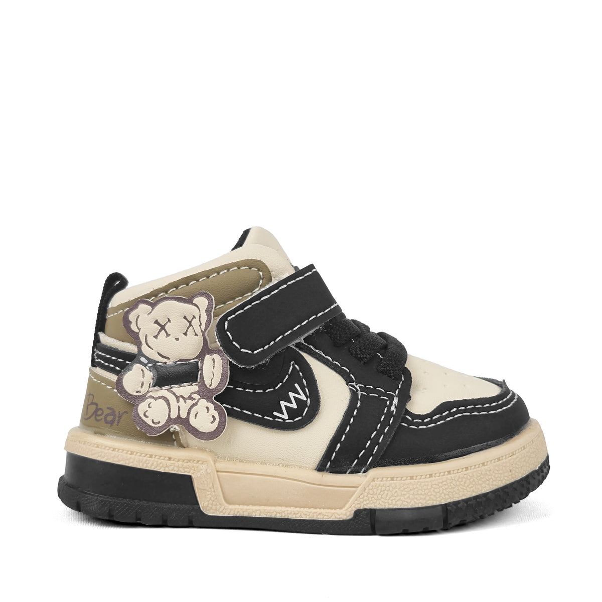 Pantofi sport unisex negru îmblăniți Teddy