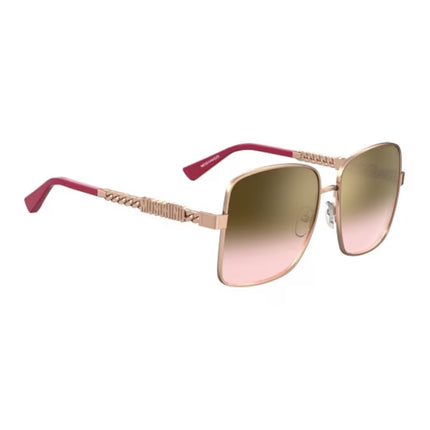 Ochelari de Soare Damă Auriu și Roșu Moschino MOS144-G-S-DDBF953 ø 59 mm