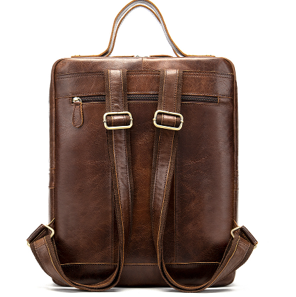 Rucsac barbati vintage piele naturala cafeniu William