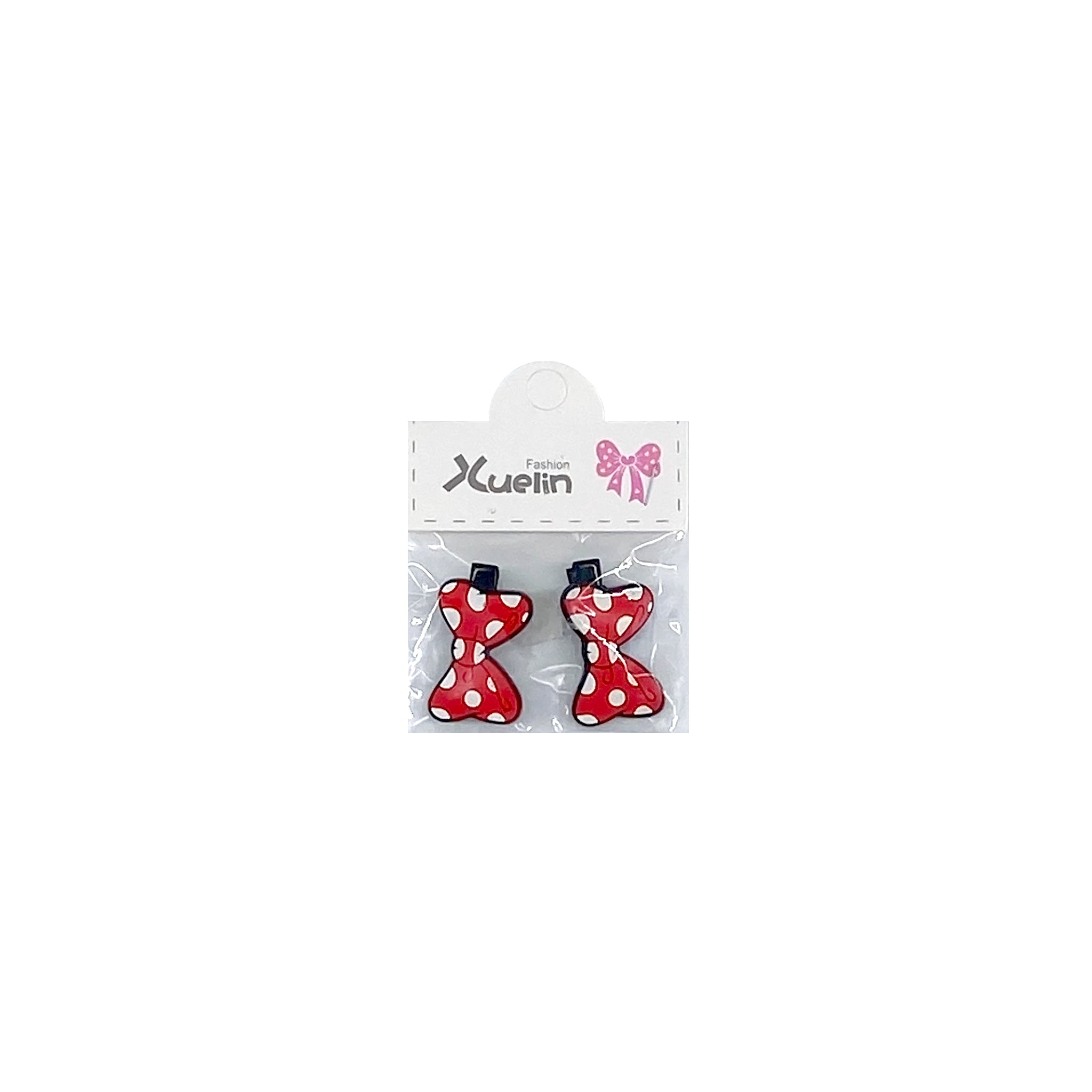 Set 2 clame de par fete rosu Nala